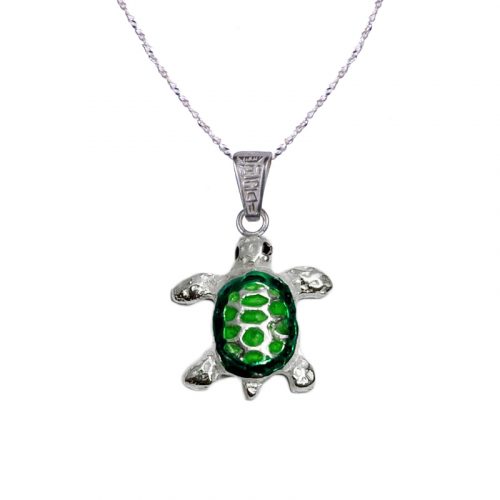Collar Tortuga Mini Verde
