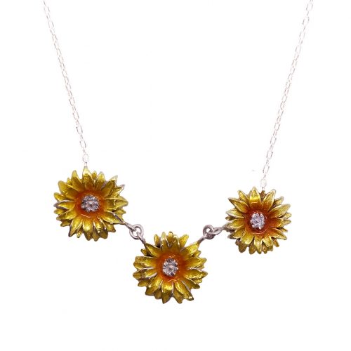 Collar Girasol Triple
