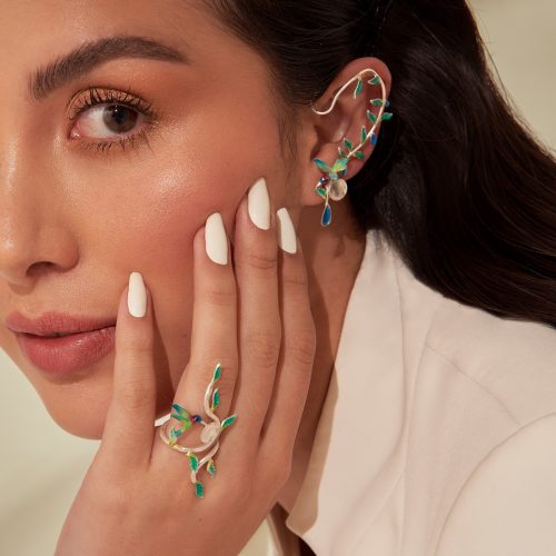 Earcuff Paraíso de Colibríes