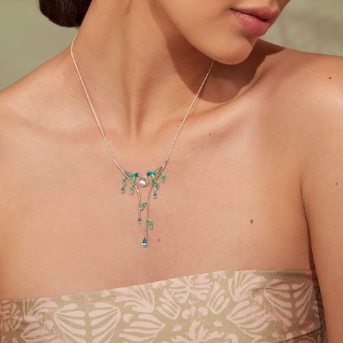 Collar Colibrí Amor Eterno