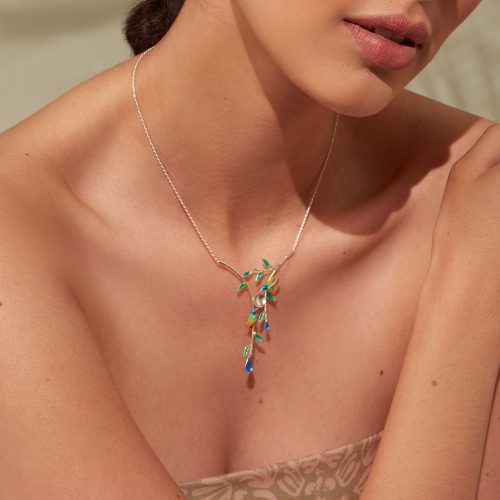 Collar Colibrí  Primavera