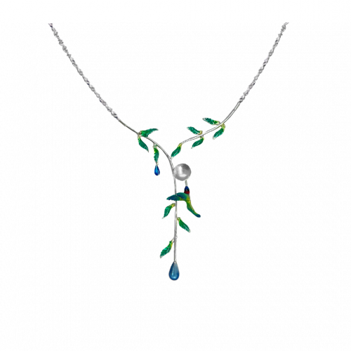 Collar Paraíso de Colibrí