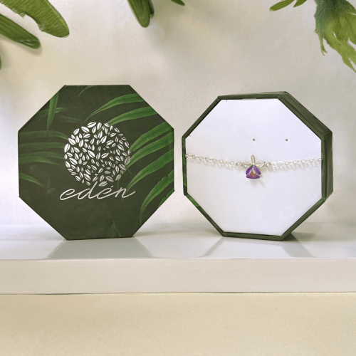 Pulsera Orquidea Morada